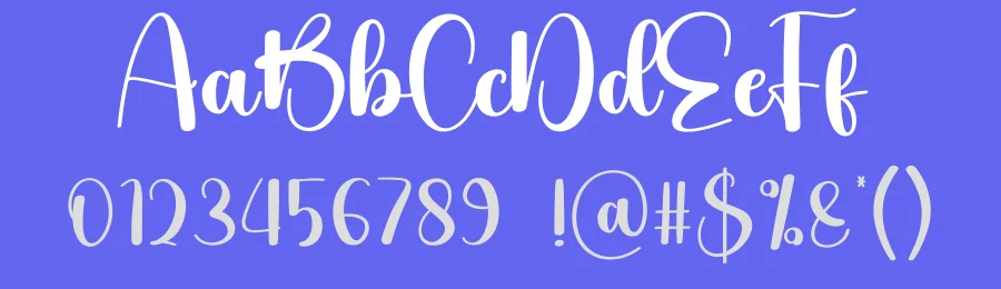 Chubby Script Typeface by creativeletter — Script Handwritten Font — thumbnail 3