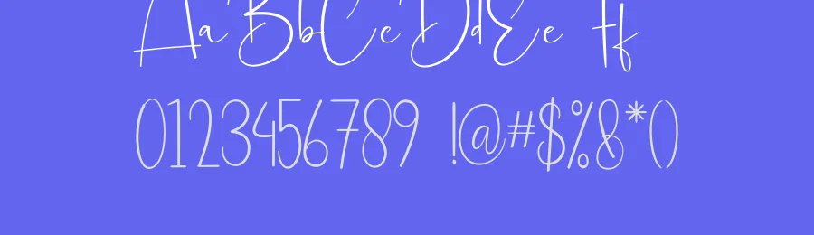 Chubbyday – Clean Handwritten Font by creativeletter — Script Handwritten Font — thumbnail 3