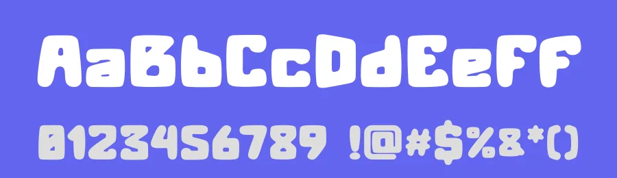 Chubzy Funk Display Font by PutraCetol Studio — Display Font — thumbnail 3