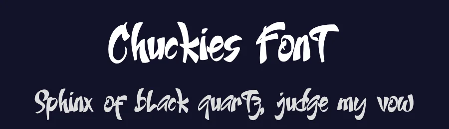 Chuckies Font by Dhabee — Script Handwritten Font — thumbnail 2