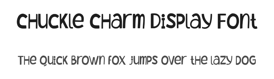Chuckle Charm Display Font by pandekastudio — Decorative Font