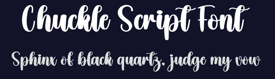 Chuckle Script Font by creativeletter — Script Handwritten Font — thumbnail 2