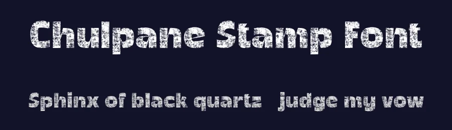 Chulpane Stamp Font by craftsupplyco — Display Font — thumbnail 2
