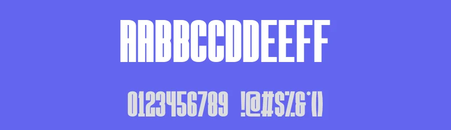 Chunk Condensed Font by Craftedtype — Decorative Font — thumbnail 3