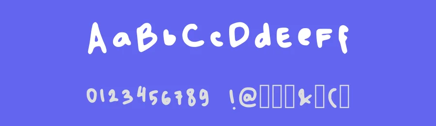 Chunky Bubble Display Font by mitjhelle — Display Font — thumbnail 3