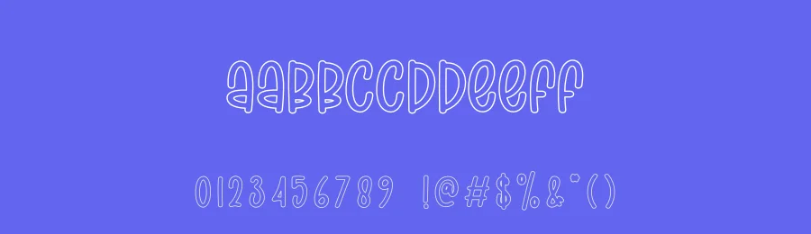 Chunky Monkey Display Font by andikastudio — Display Font — thumbnail 3