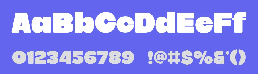 Chunky Puffly Font by GraphicSauce — Display Font — thumbnail 3
