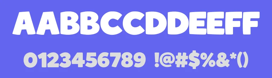 Chunky Sticker Font by Almairatype — Display Font — thumbnail 3