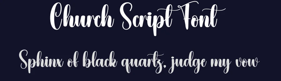 Church Script Font by creativeletter — Script Handwritten Font — thumbnail 2