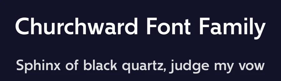 Churchward Font Family by BluHead Studio — Sans Serif Font — thumbnail 2