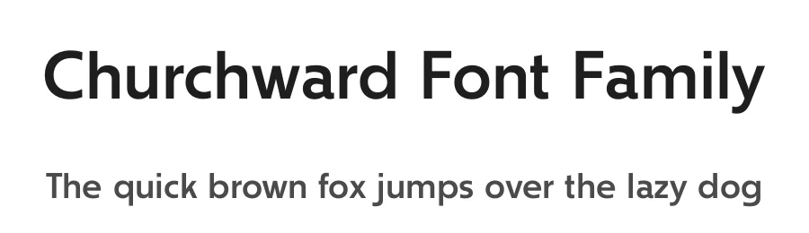 Churchward Font Family by BluHead Studio — Sans Serif Font