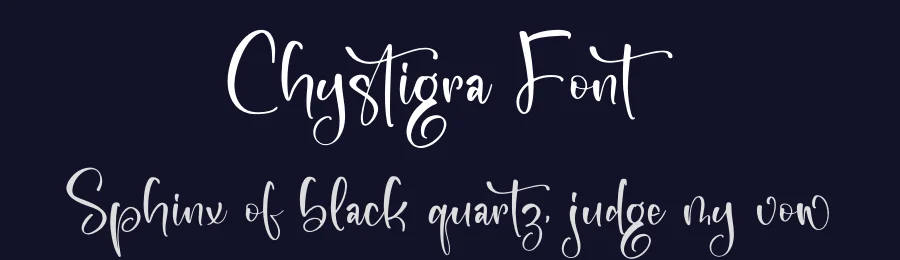 Chystigra Font by letterfabric — Script Handwritten Font — thumbnail 2