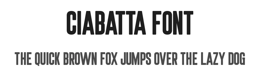 Ciabatta Font by Almairatype — Display Font