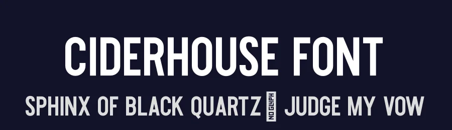 Ciderhouse Font by Hustle Supply Co — Sans Serif Font — thumbnail 2