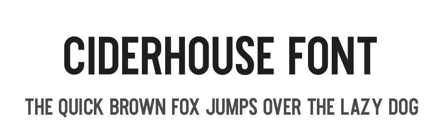 Ciderhouse Font by Hustle Supply Co — Sans Serif Font
