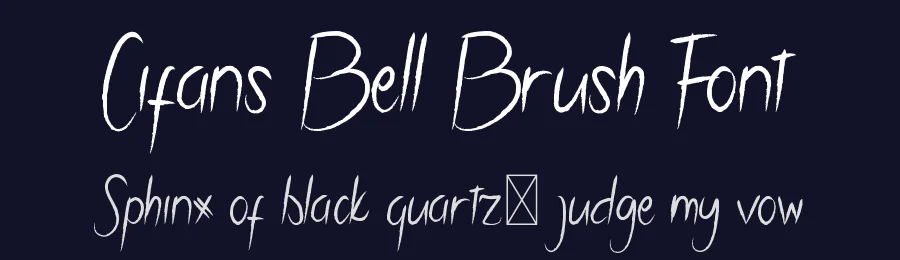 Cifans Bell Brush Font by edricstudio — Script Handwritten Font — thumbnail 2