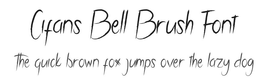 Cifans Bell Brush Font by edricstudio — Script Handwritten Font