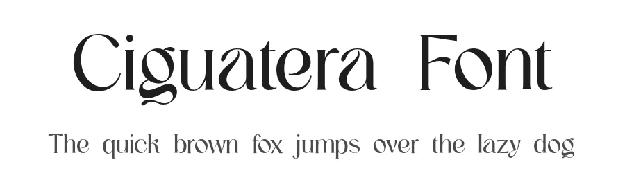Ciguatera Font by UICreative — Serif Font