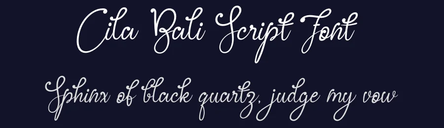 Cila Bali Script Font by andikastudio — Script Handwritten Font — thumbnail 2