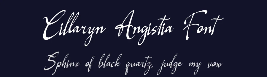 Cillaryn Angistia Font by Denustudios — Serif Font — thumbnail 2