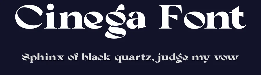 Cinega Font by Rantautype — Serif Font — thumbnail 2