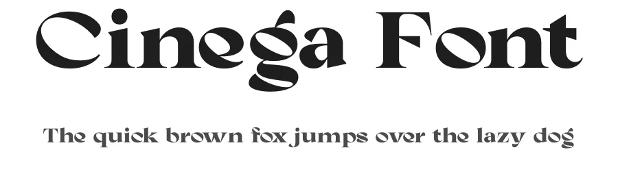 Cinega Font by Rantautype — Serif Font