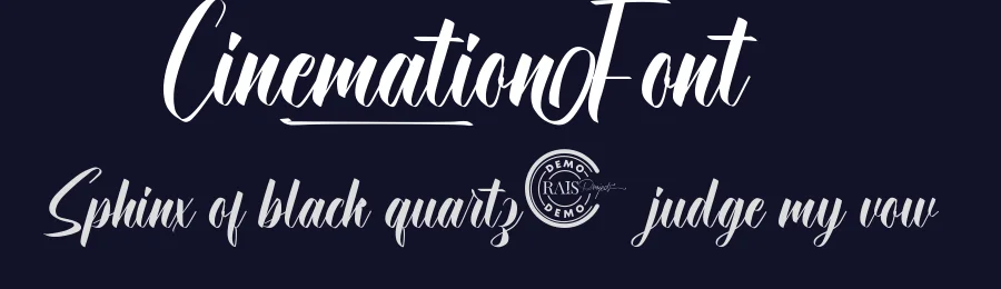 Cinemation Font by RaisProject — Script Handwritten Font — thumbnail 2