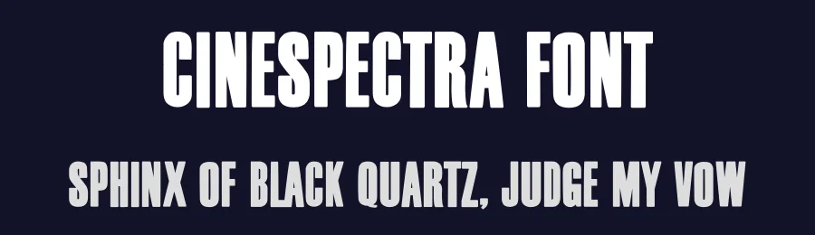 Cinespectra Font by Artnivora Studio — Display Font — thumbnail 2