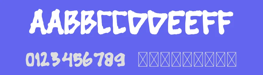 Cingire – Hand drawn scary typeface by WNGSTD — Decorative Font — thumbnail 3
