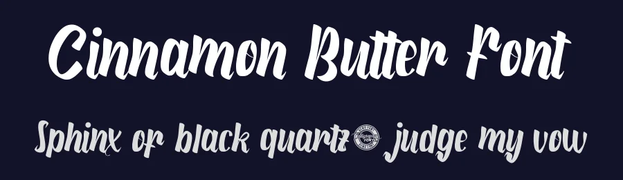 Cinnamon Butter Font by CalligraphyFonts.net — Script Handwritten Font — thumbnail 2