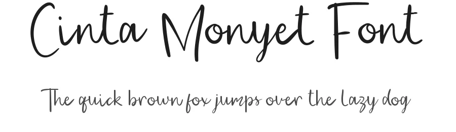 Cinta Monyet Font by nihstudio — Script Handwritten Font