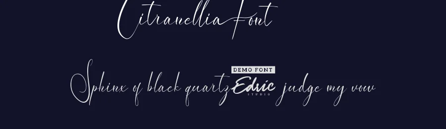 Citranellia Font by edricstudio — Script Handwritten Font — thumbnail 2