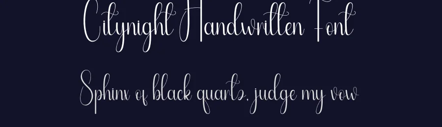 Citynight Handwritten Font by andikastudio — Script Handwritten Font — thumbnail 2