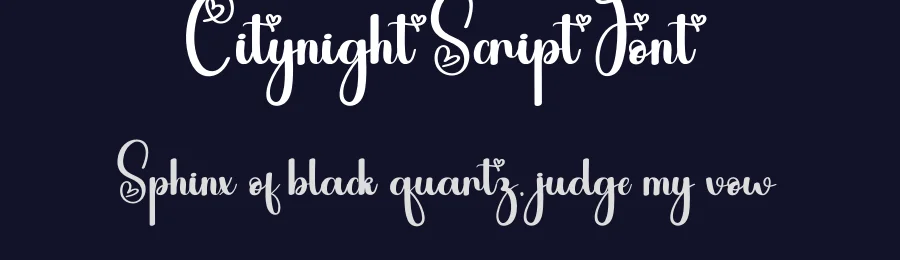 Citynight Script Font by andikastudio — Script Handwritten Font — thumbnail 2
