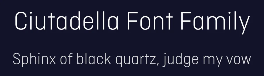 Ciutadella Font Family by Emtype Foundry — Sans Serif Font — thumbnail 2