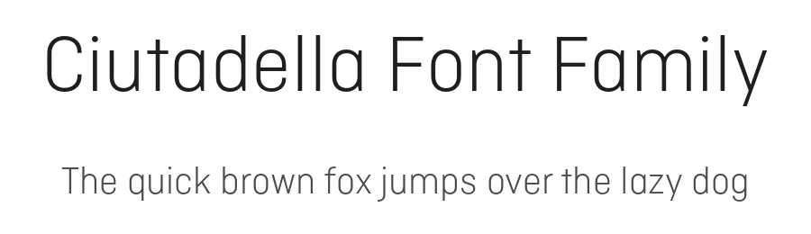 Ciutadella Font Family by Emtype Foundry — Sans Serif Font