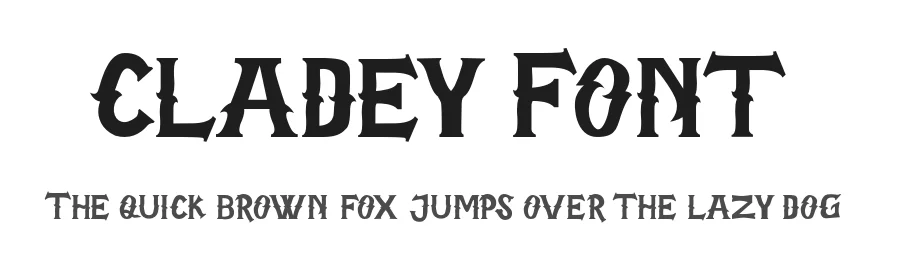 Cladey Font by craftsupplyco — Display Font