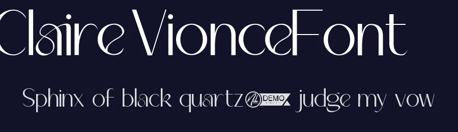 Claire Vionce Font by nihstudio — Display Font — thumbnail 2