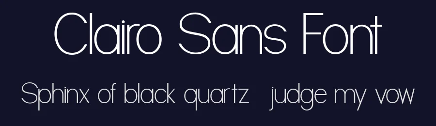 Clairo Sans Font by Flawless And Co — Sans Serif Font — thumbnail 2