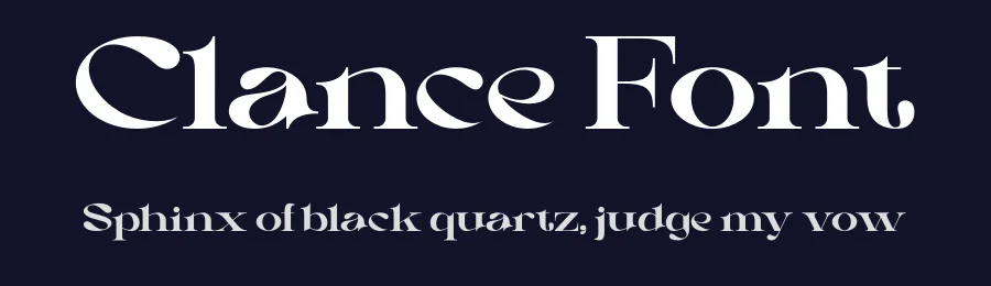 Clance Font by MaikoHatta — Serif Font — thumbnail 2