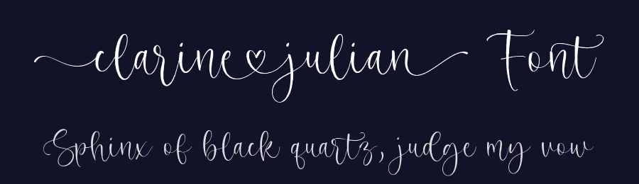 Clarine Julian Font by balpirick — Script Handwritten Font — thumbnail 2