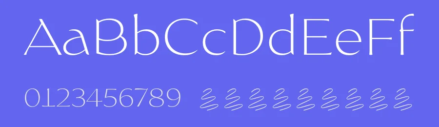 Clarinet Wide Font Family by Setup Type — Serif Font — thumbnail 3