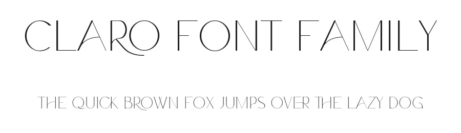 Claro Font Family by AndrewPixel — Sans Serif Font