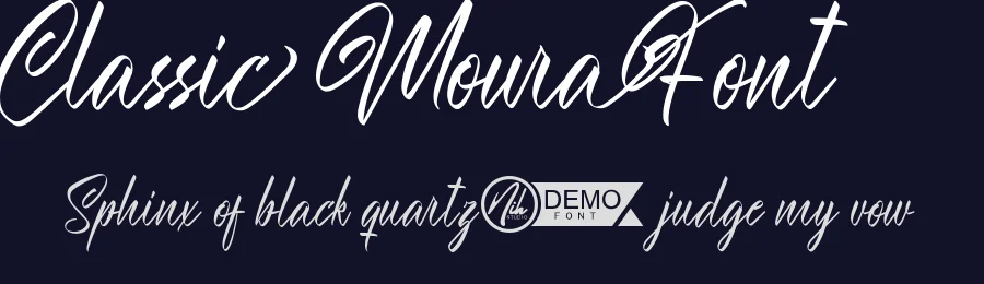 Classic Moura Font by nihstudio — Script Handwritten Font — thumbnail 2