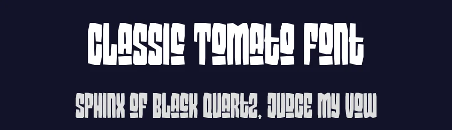 Classic Tomato Font by Linecreative — Display Font — thumbnail 2