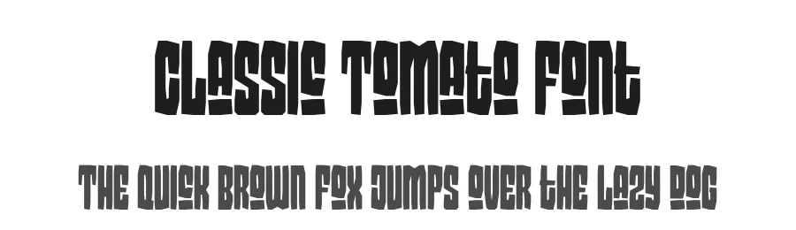 Classic Tomato Font by Linecreative — Display Font