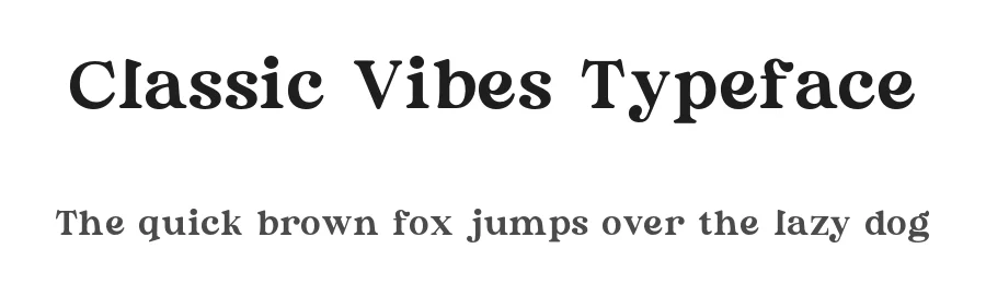 Classic Vibes Typeface by Greataris — Decorative Font