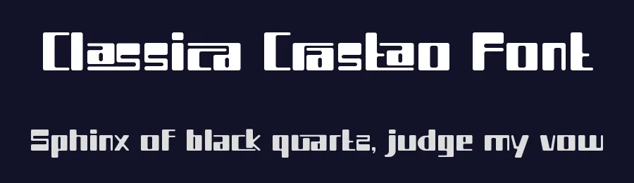 Classica Crastao Font by erifqizefont — Display Font — thumbnail 2