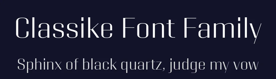 Classike Font Family by Emtype Foundry — Sans Serif Font — thumbnail 2
