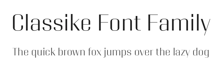 Classike Font Family by Emtype Foundry — Sans Serif Font